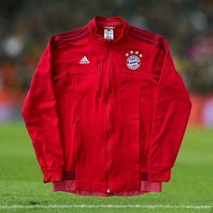 Bayern Munich 2015/16 Anthem Soccer Track Jacket Small XS Adidas Germany Futbol
